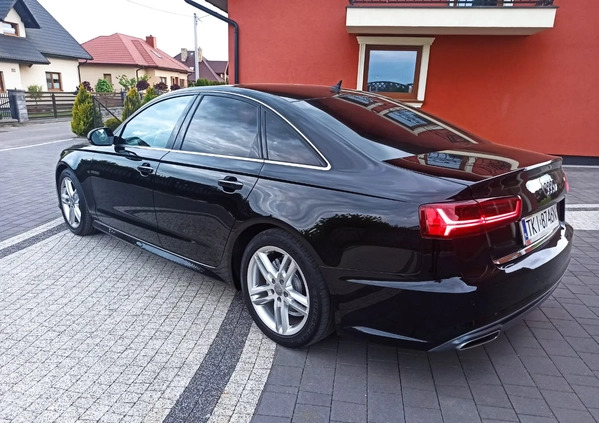 Audi A6 cena 91000 przebieg: 163000, rok produkcji 2015 z Lubawa małe 301